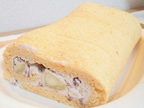 ふわふわ！きな粉和ロールケーキ